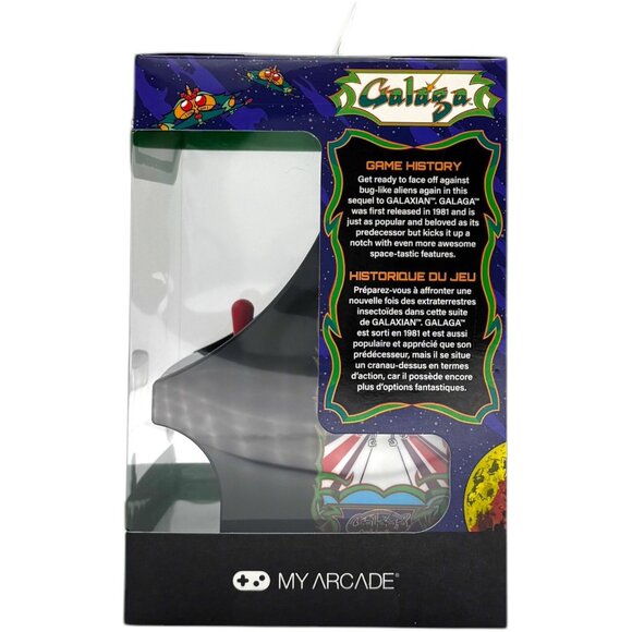 My Arcade Galaga Micro Player Retro Mini Handheld Game Cabinet USB Power - Picture 4 of 5